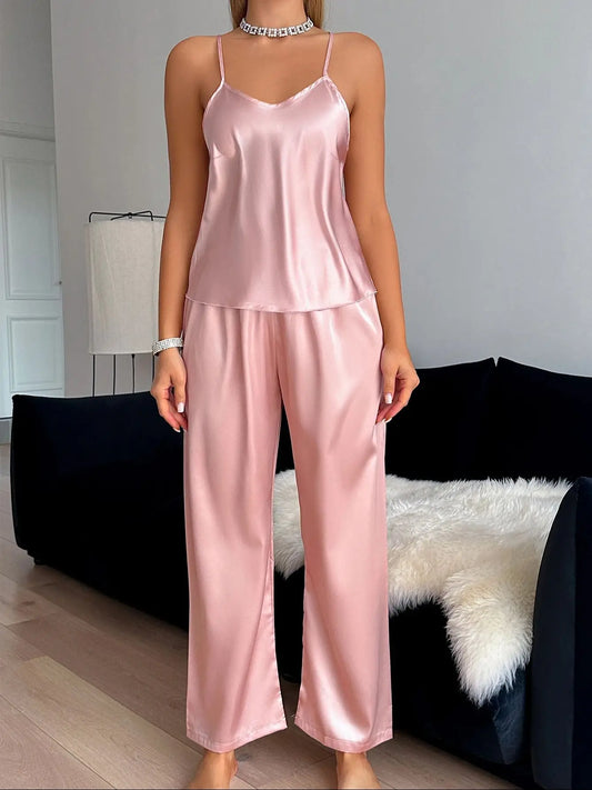 SatinÉclat™ Women’s Satin Pajama Set