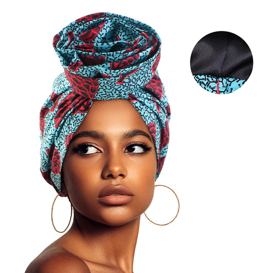 SatinÉclat™ Woman Satin Lined Turban
