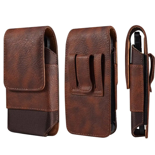 Apple Essentials™ Waist Leather Belt Clip Case Phone