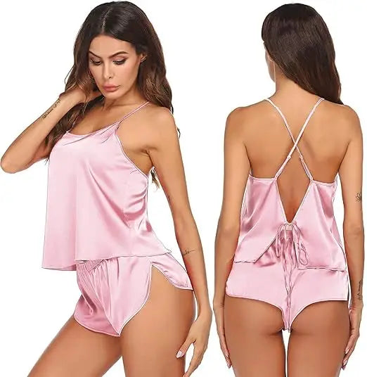 SatinÉclat™ Silk Pajamas Set for Women