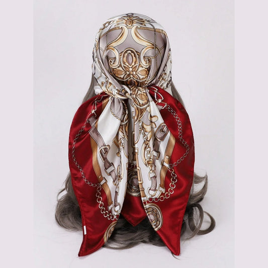 SatinÉclat™ Silk Head Scarf