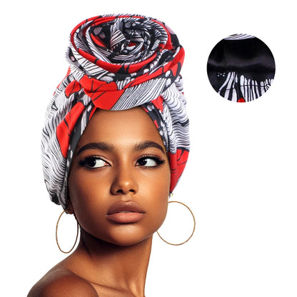SatinÉclat™ Woman Satin Lined Turban