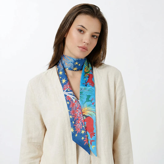 SatinÉclat™ Ribbon Scarf Neck