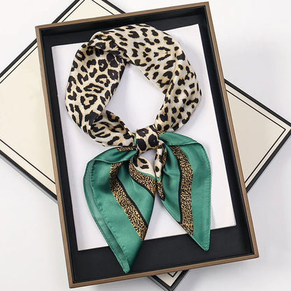 SatinÉclat™ Luxury Square Hair Scarf