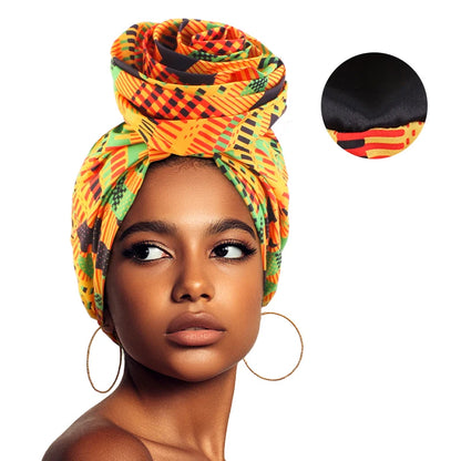 SatinÉclat™ Woman Satin Lined Turban