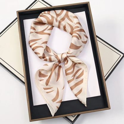 SatinÉclat™ Luxury Square Hair Scarf