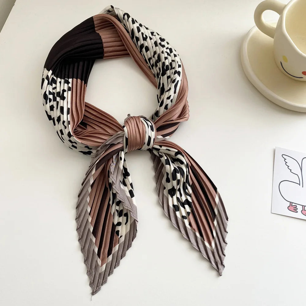 SatinÉclat™ Luxury Square Hair Scarf