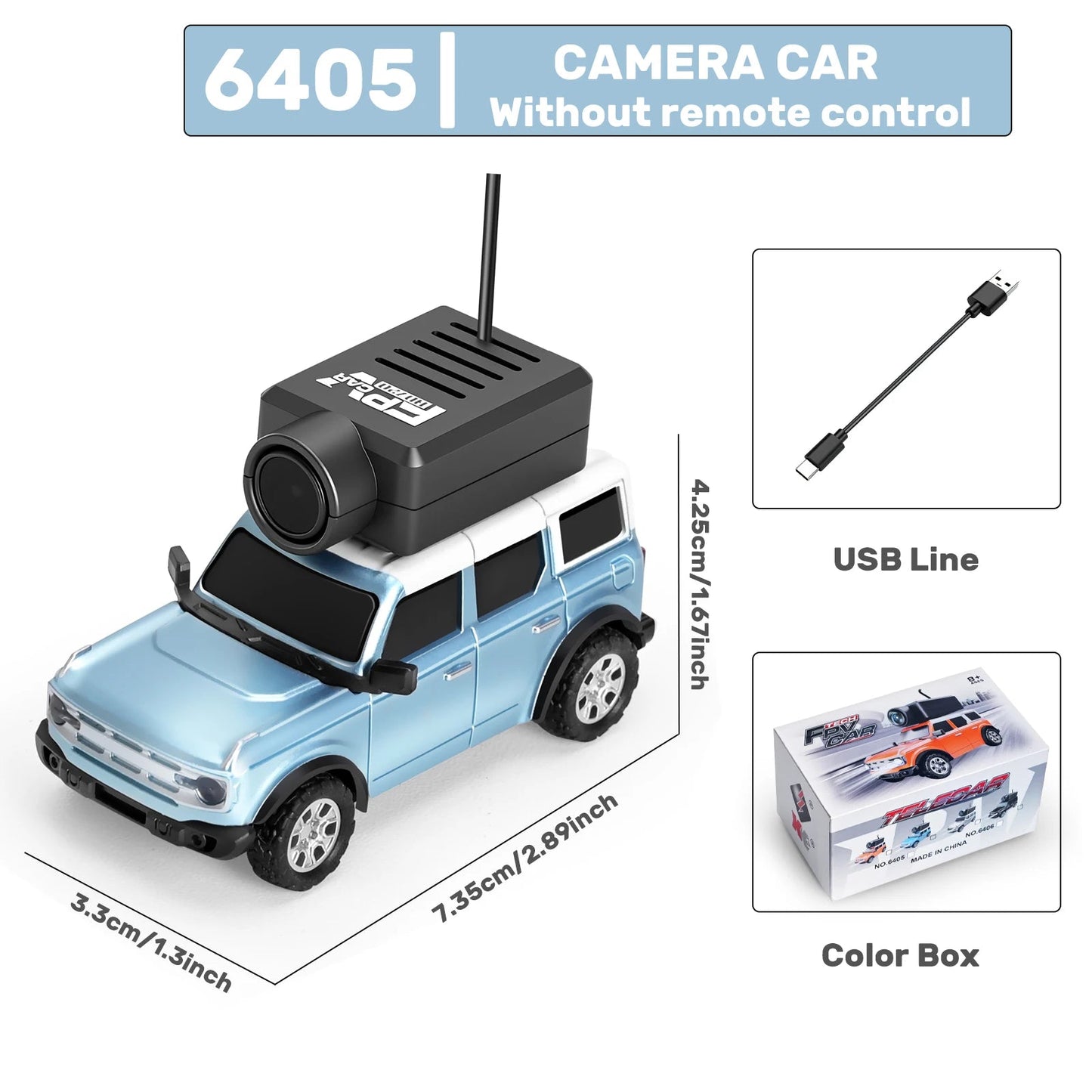 Mini Remote Control Car with HD Camera