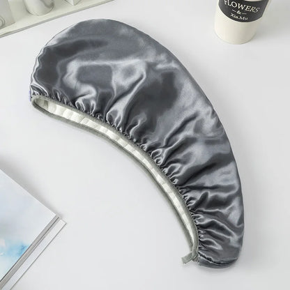 SatinÉclat™ Luxury Satin Towel Wrap