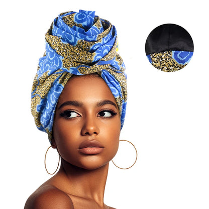 SatinÉclat™ Woman Satin Lined Turban