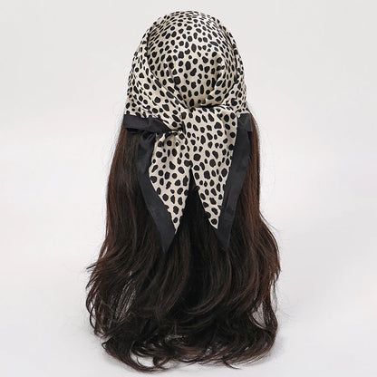 SatinÉclat™ Luxury Square Hair Scarf