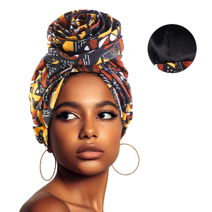 SatinÉclat™ Woman Satin Lined Turban