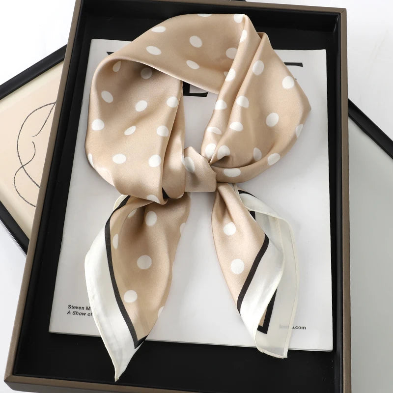 SatinÉclat™ Luxury Square Hair Scarf