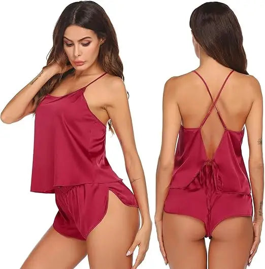 SatinÉclat™ Silk Pajamas Set for Women