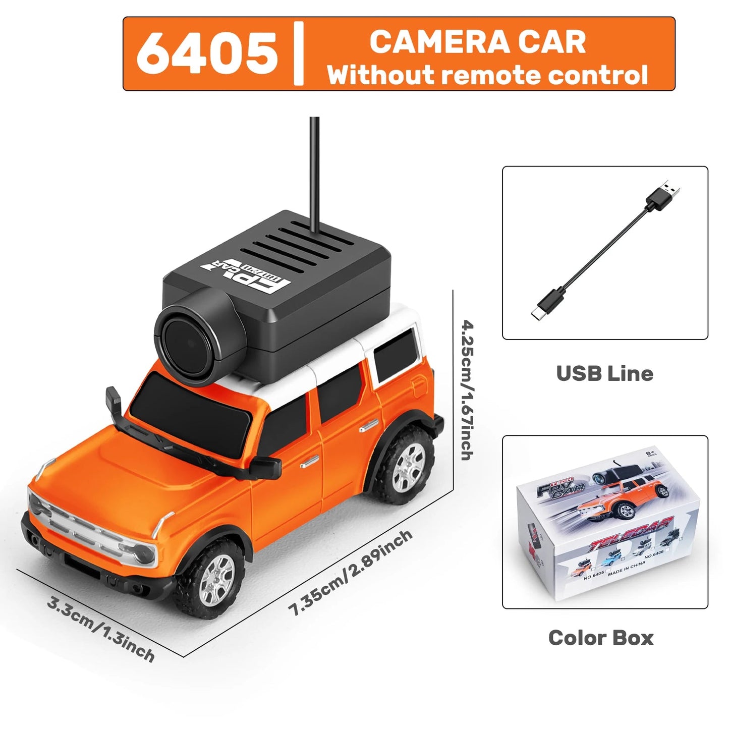 Mini Remote Control Car with HD Camera