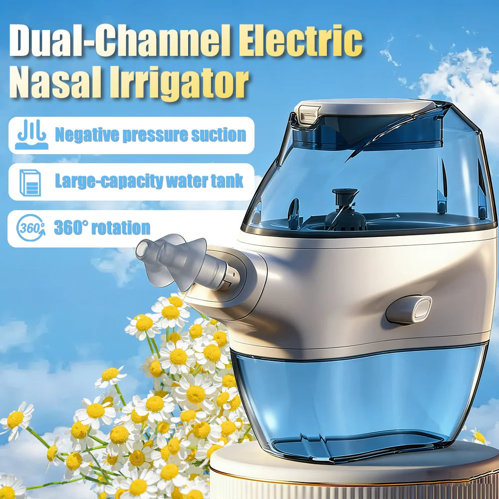 Daily Care™ Dual-Channel Electric Nasal Irrigator