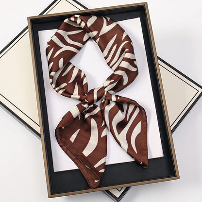 SatinÉclat™ Luxury Square Hair Scarf