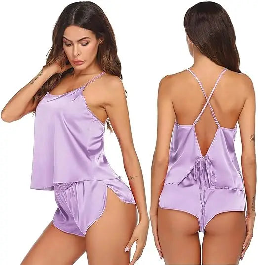 SatinÉclat™ Silk Pajamas Set for Women