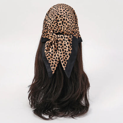 SatinÉclat™ Luxury Square Hair Scarf