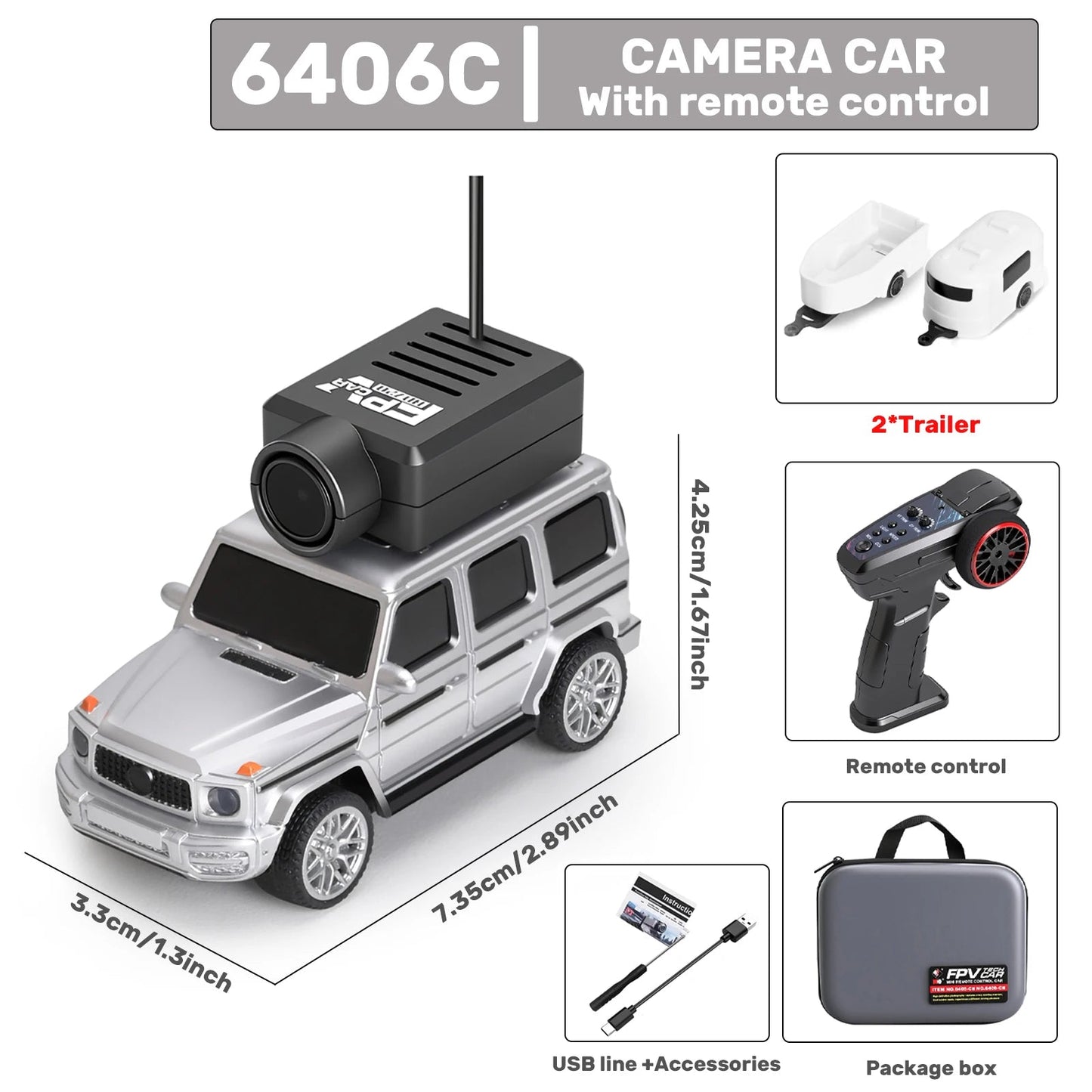 Mini Remote Control Car with HD Camera
