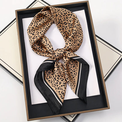 SatinÉclat™ Luxury Square Hair Scarf