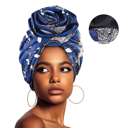 SatinÉclat™ Woman Satin Lined Turban