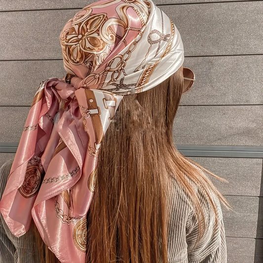 SatinÉclat™ Silk Head Scarf