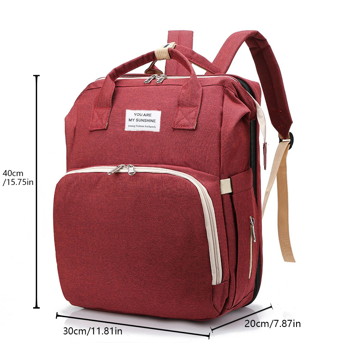 NestGo Baby Travel Crib Backpack