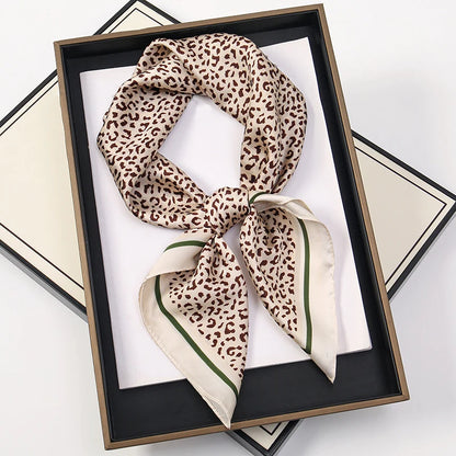 SatinÉclat™ Luxury Square Hair Scarf