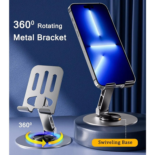 Apple Essentials™ 360° Rotating Metal Phone Stand